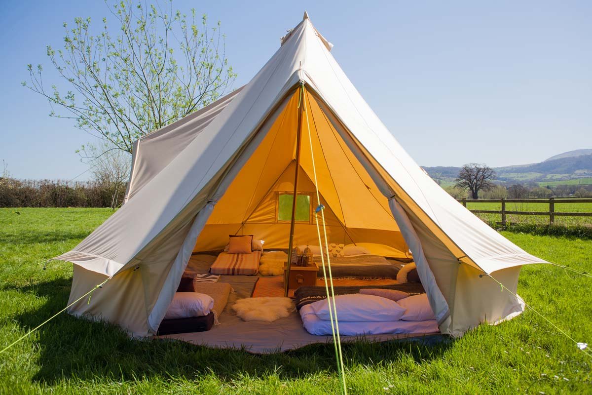 Wellness in Nature: Health Events in 5m Bell Tents